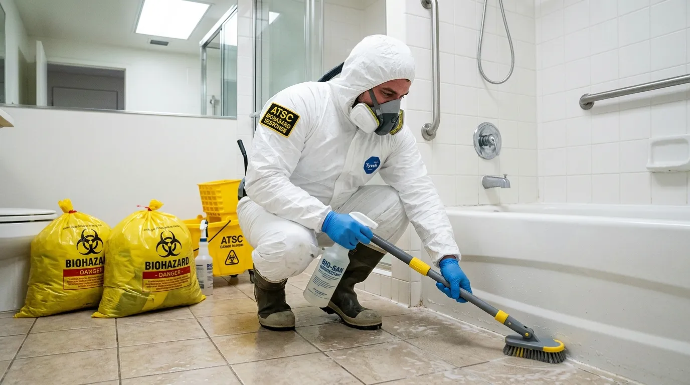Decontamination equipment deployed for Blood Cleanup in Belle Glade